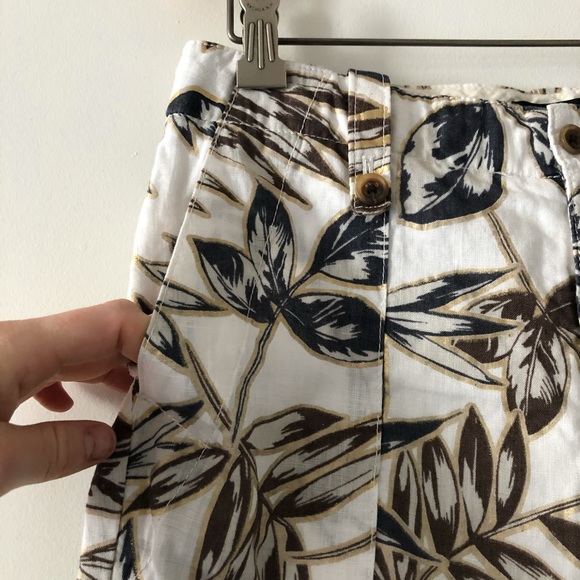 J Crew Gilded Floral Linen Pants - Picture 4 of 8